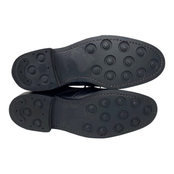 Allen Edmonds DALTON Black Leather Wingtip Dress Boots Brogue Size 10D USA 10 D - Picture 8 of 13